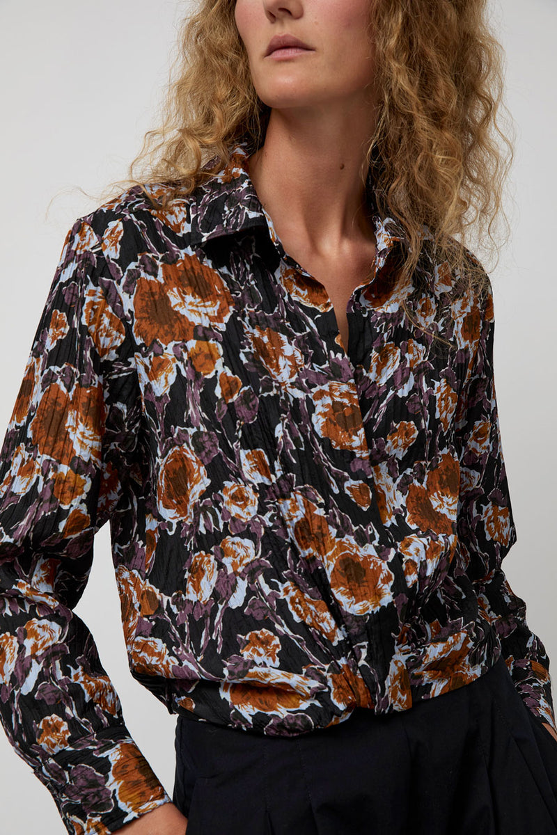 No.6 Lana Top in Gold Roses