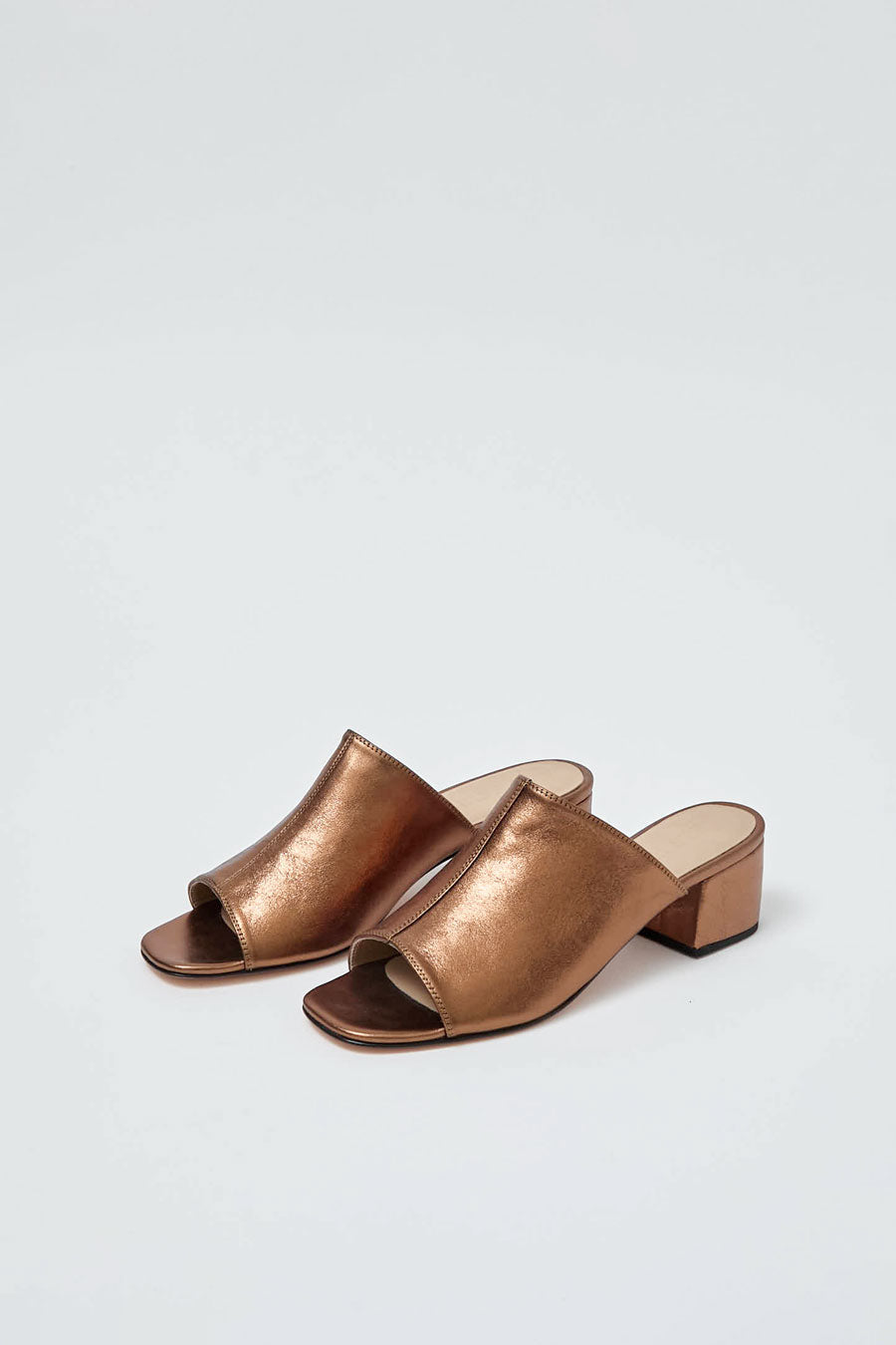 No.6 Leah Sandal in Bronze Metallic