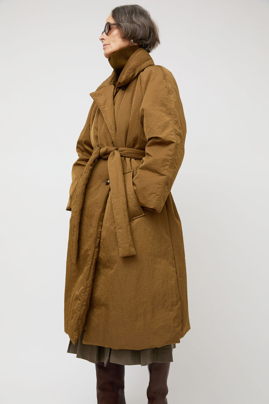 No.6 Leeds Coat in Khaki