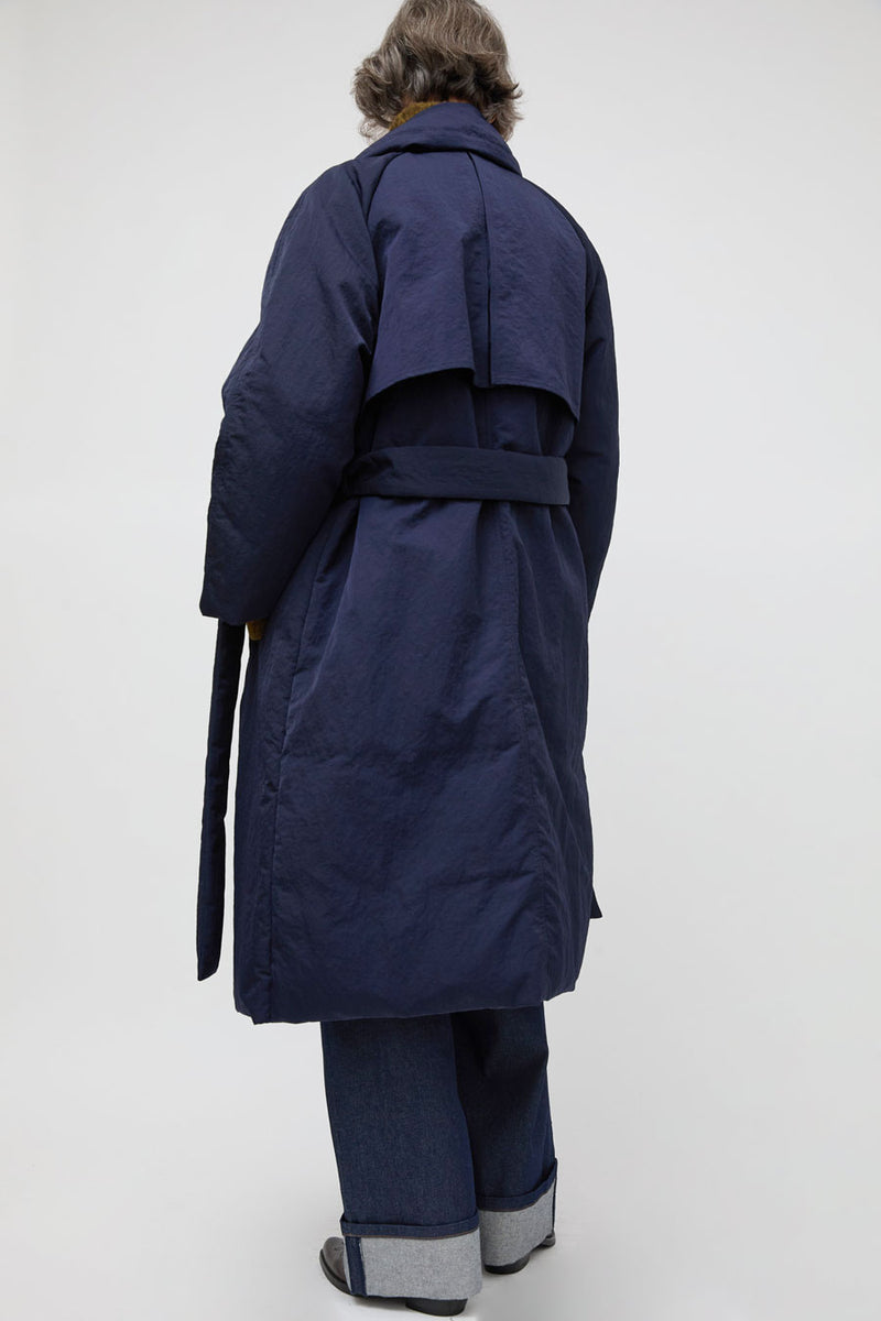 No.6 Leeds Coat in Navy