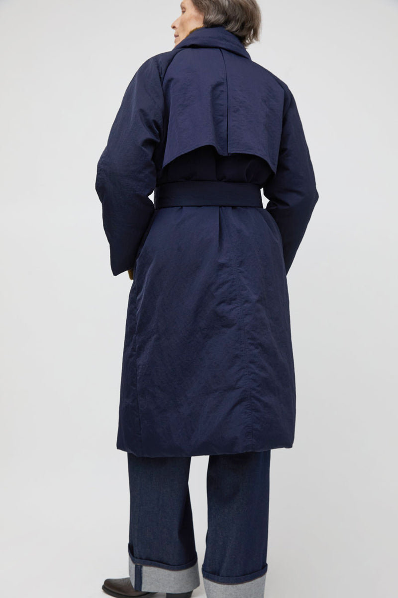No.6 Leeds Coat in Navy
