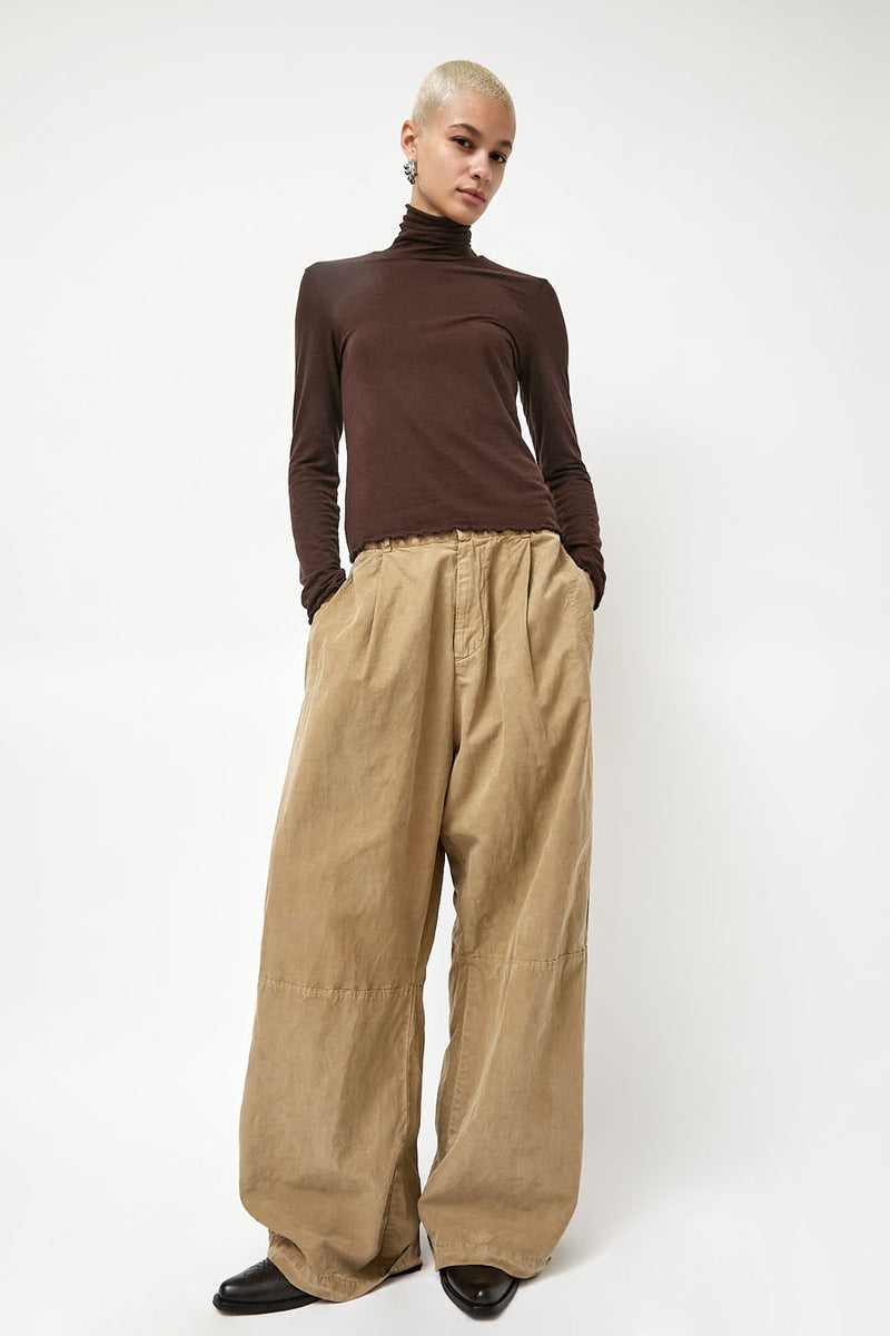 No.6 Lennon Turtleneck in Espresso