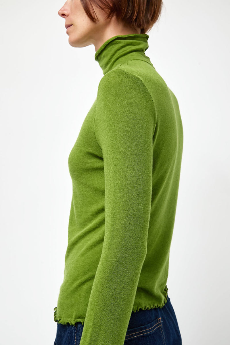 No.6 Lennon Turtleneck in Grass