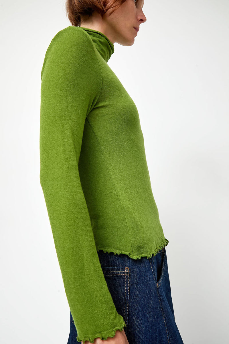 No.6 Lennon Turtleneck in Grass