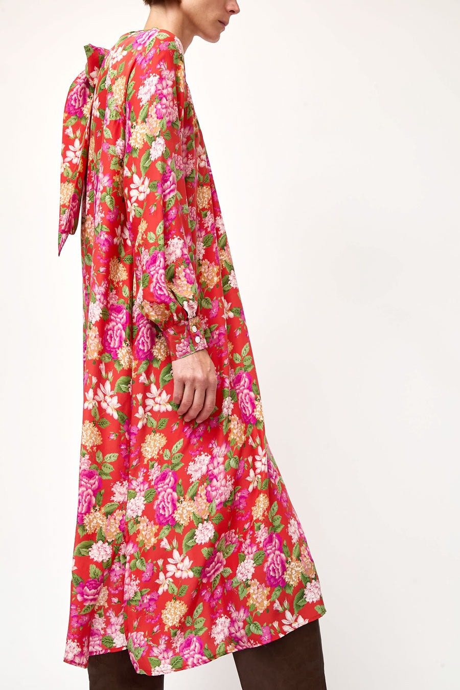 No.6 Lia Dress in Red Bouquet
