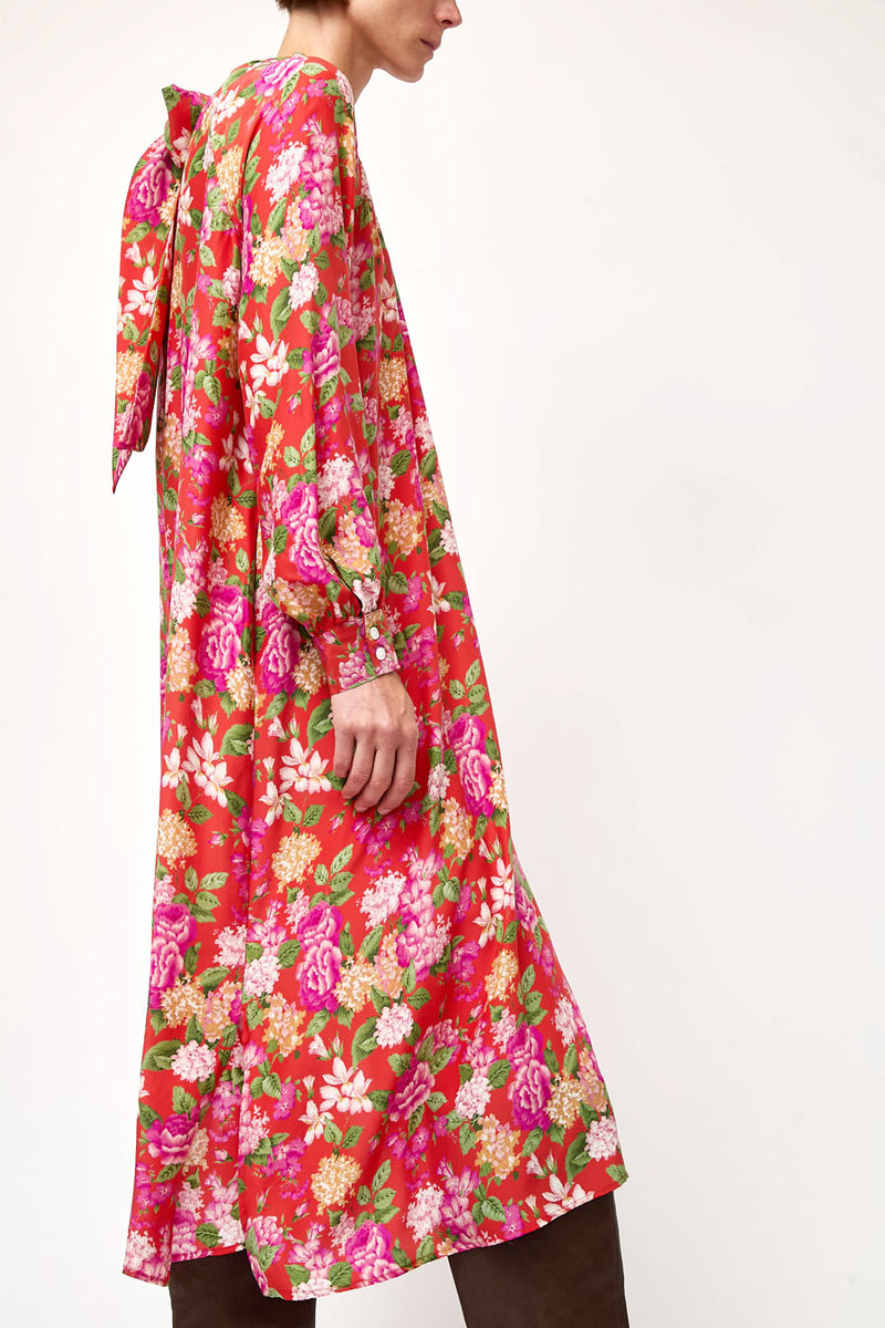 No.6 Lia Dress in Red Bouquet