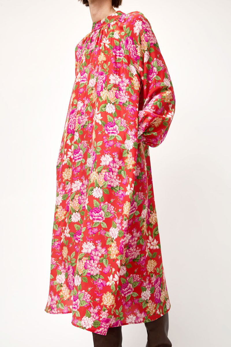 No.6 Lia Dress in Red Bouquet