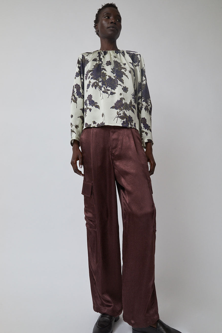 No.6 Lior Pant in Chocolate