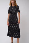 No.6 Lola Dress in Black Embroidered