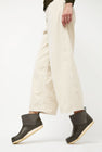 No.6 Low Shearling Clog Boot on Flat Bendable Base in Storm and Olive