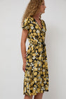 No.6 Magical Tie Dress in Black and Yellow Meadow