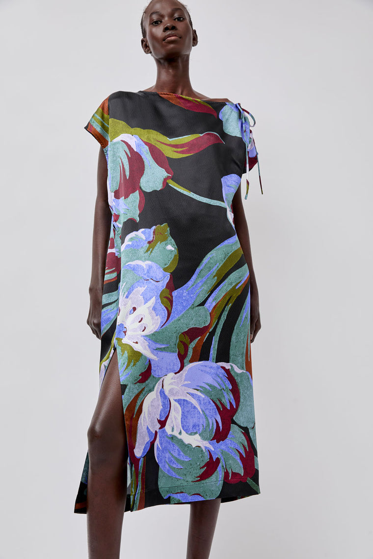 No.6 Marion Dress in Peony