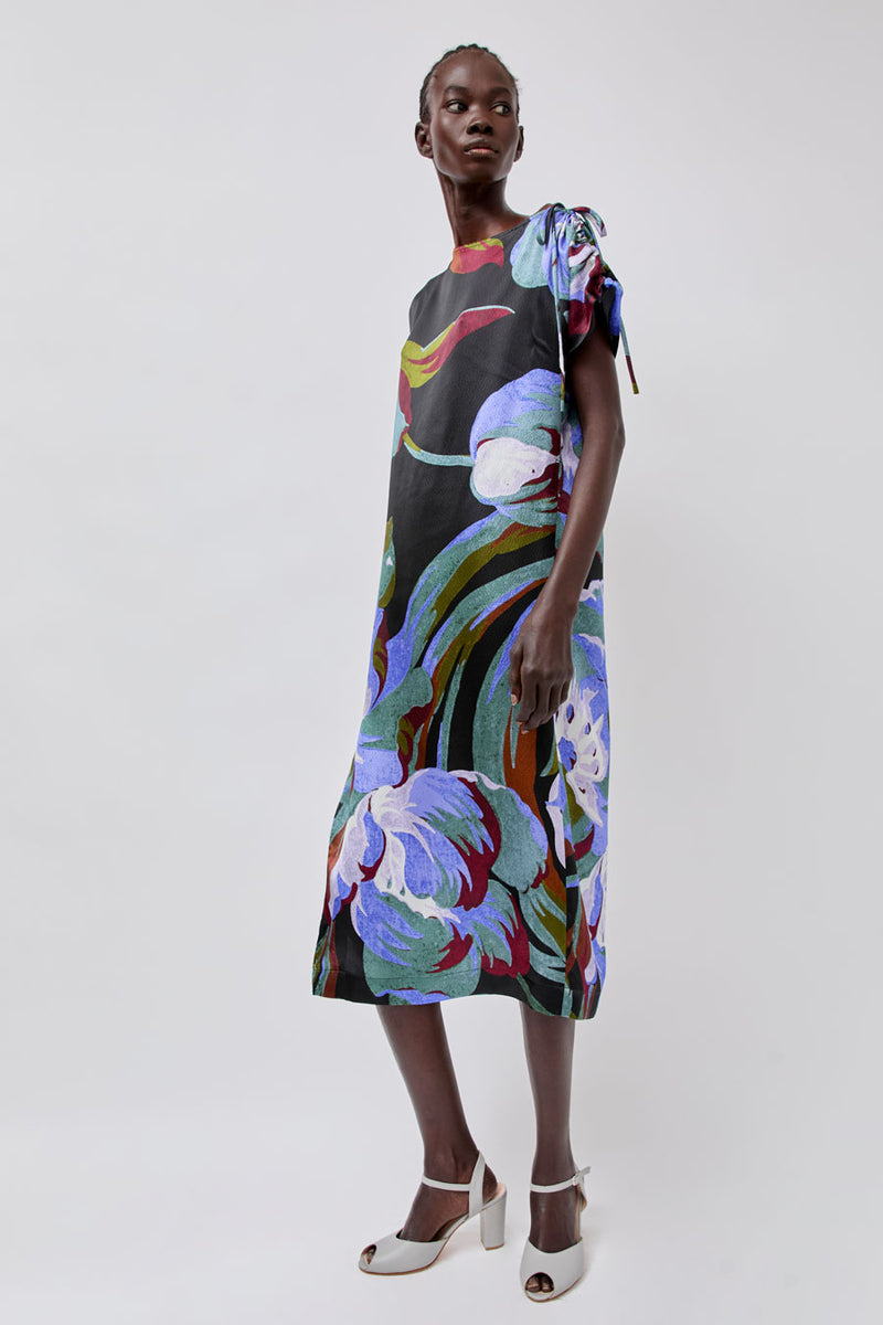 No.6 Marion Dress in Peony