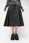 No.6 Martine Clog on High Tread in Jet on Black Base