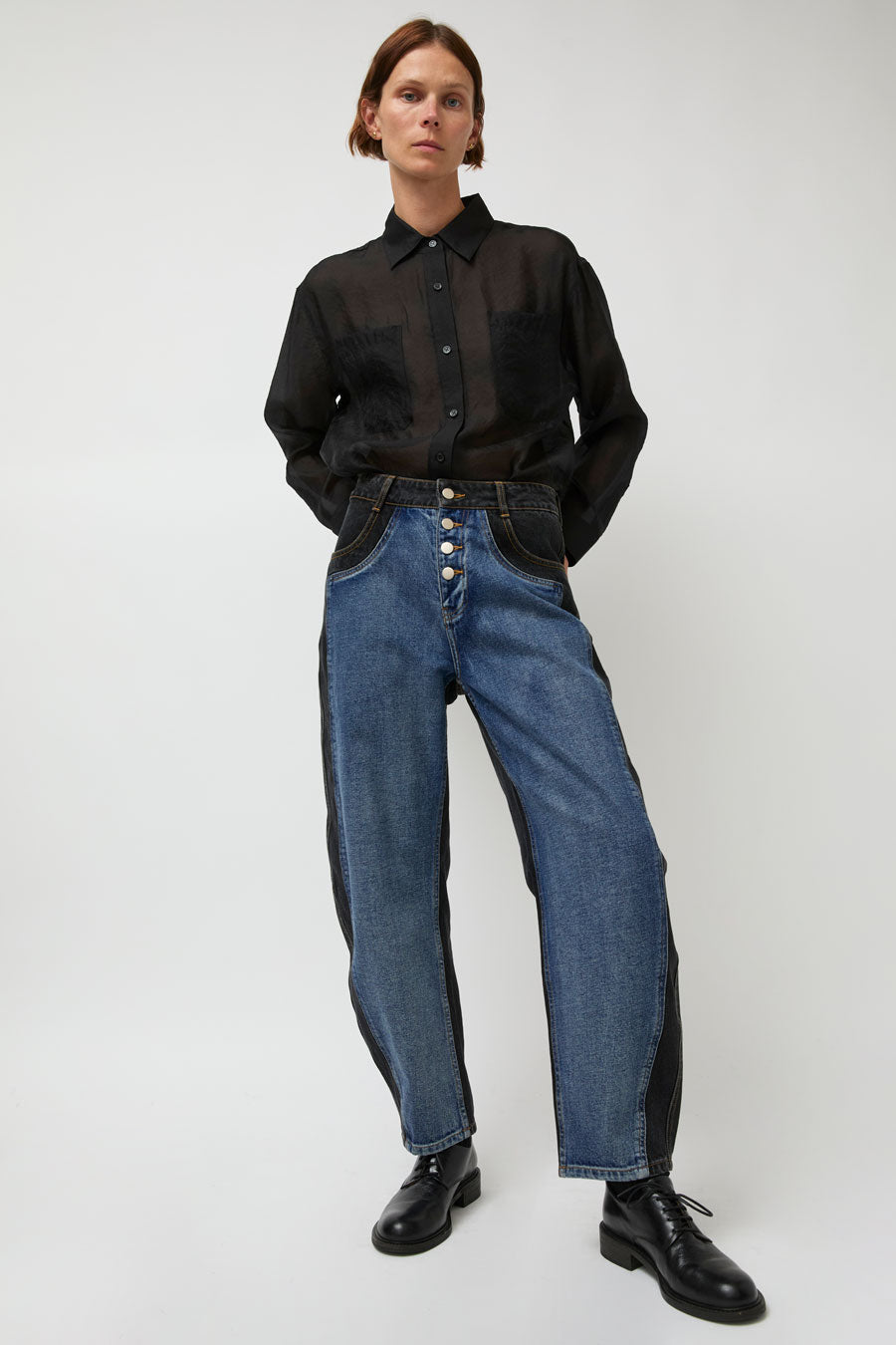 No.6 Mason Jean in Black and Blue