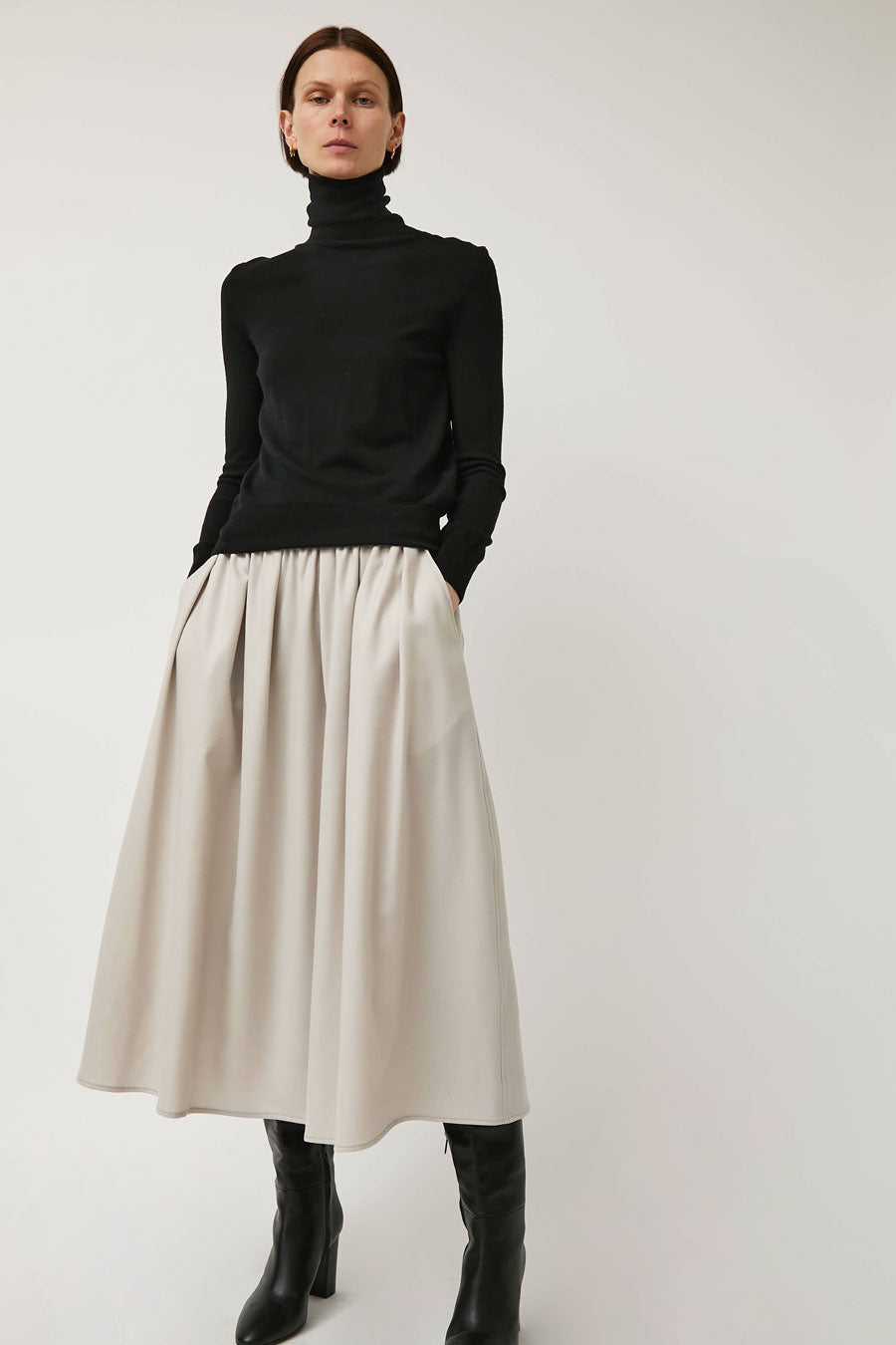 No.6 Mel Skirt in Beige
