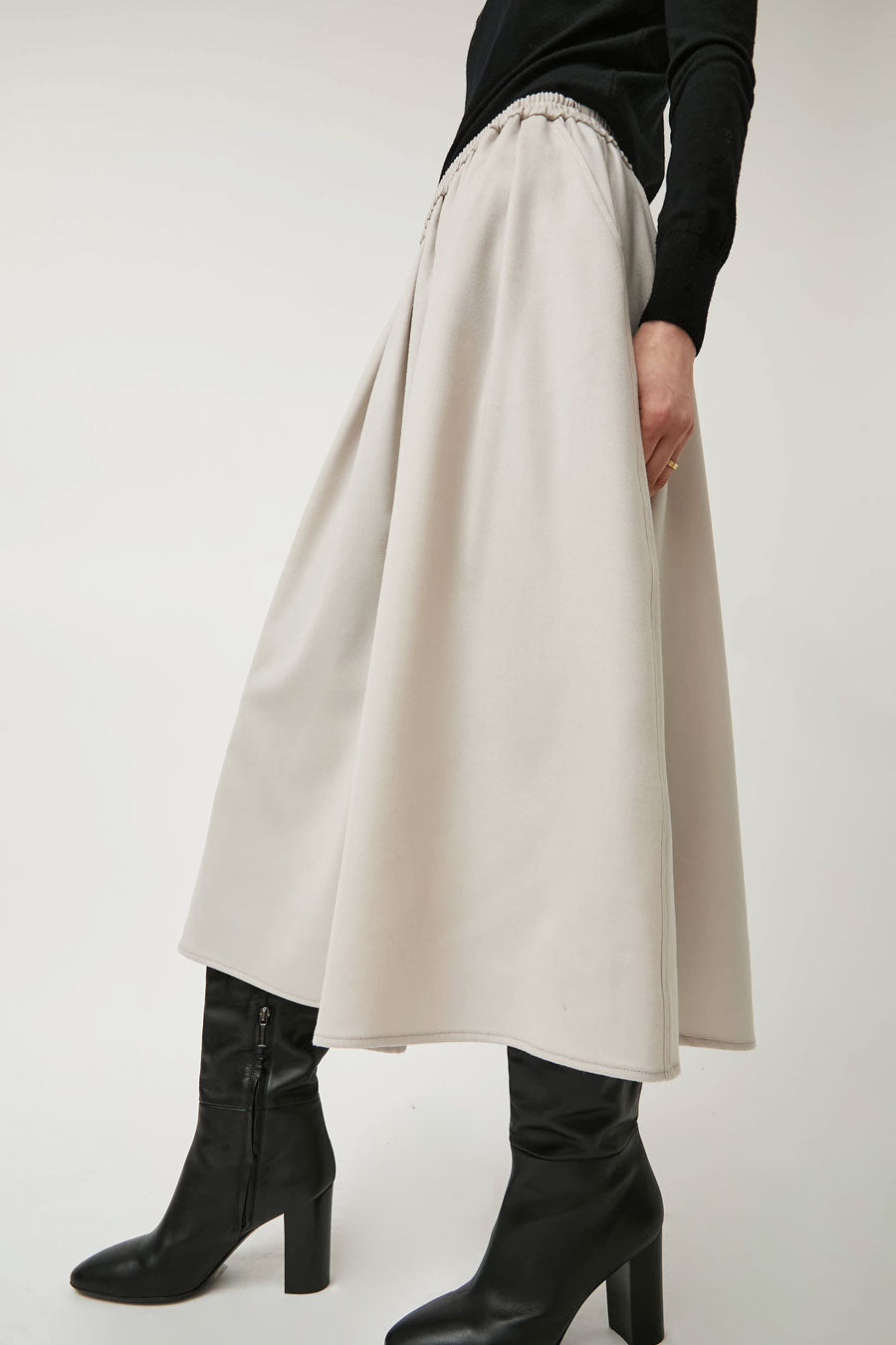 No.6 Mel Skirt in Beige