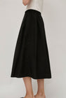 No.6 Mel Skirt in Black Nylon