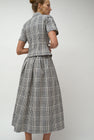 No.6 Mel Skirt in Navy and White Gingham