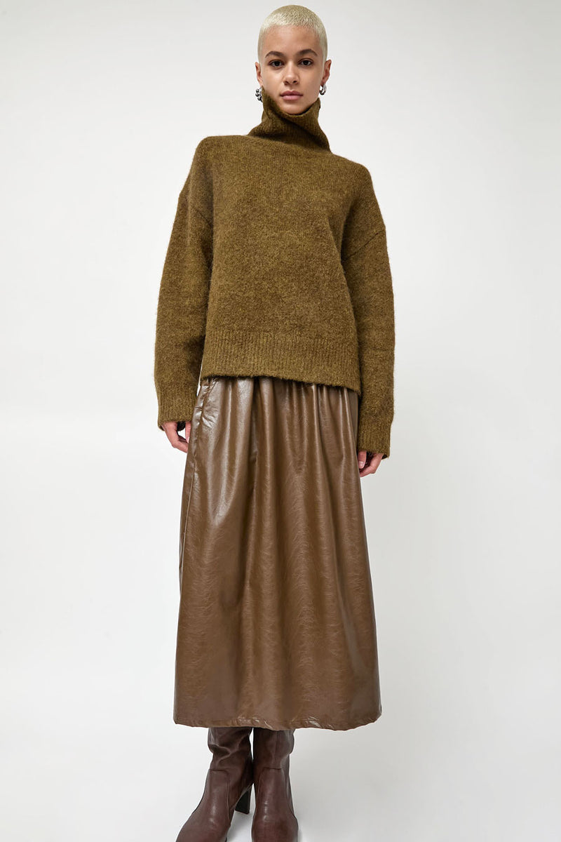 No.6 Mel Skirt in Olive