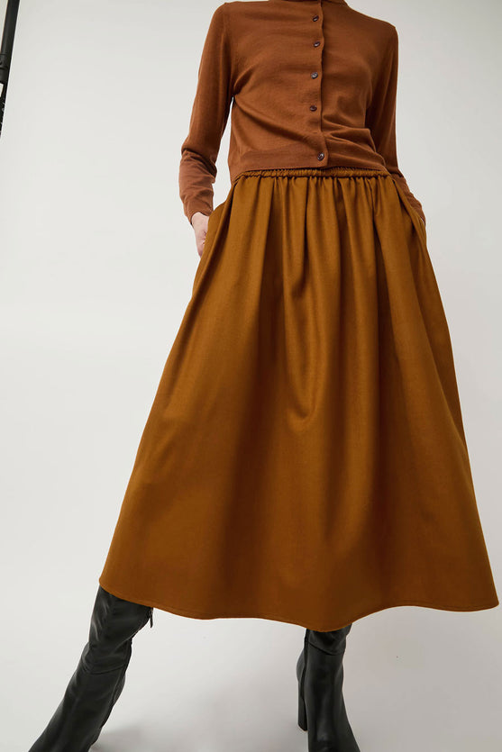 No.6 Mel Skirt in Rust – No.6 Store