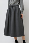 No.6 Nic Skirt in Solid Grey Wool