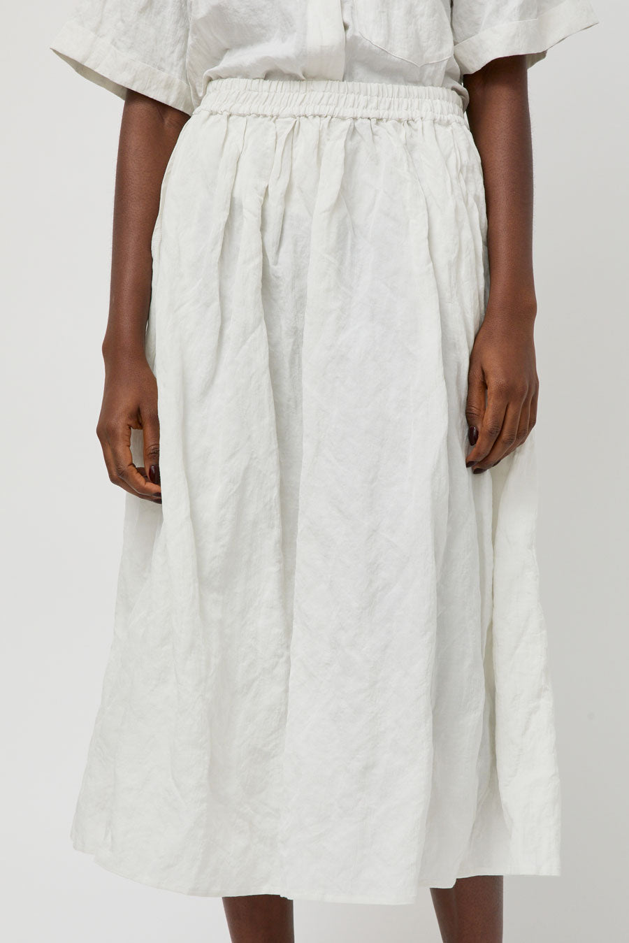 No.6 Mel Skirt in White