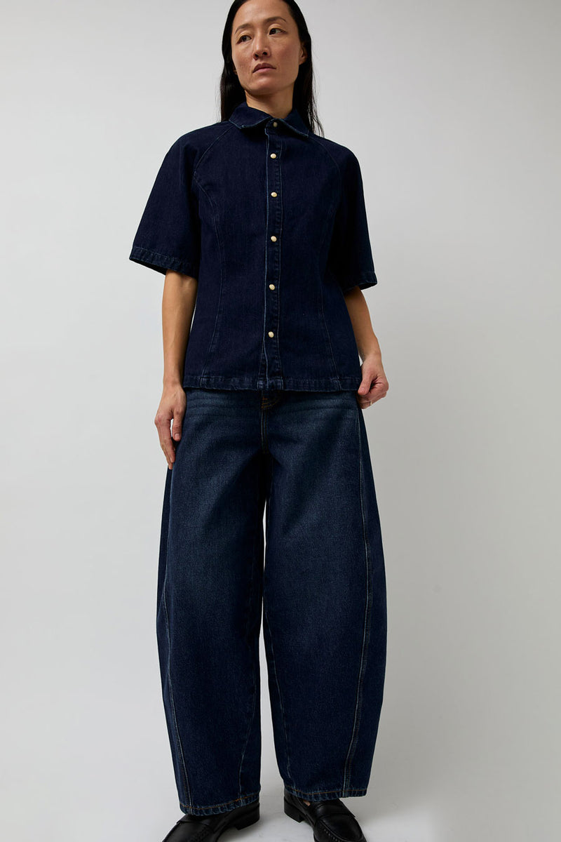 No.6 Memphis Top in Indigo