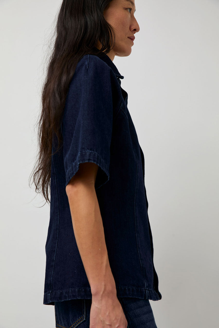No.6 Memphis Top in Indigo