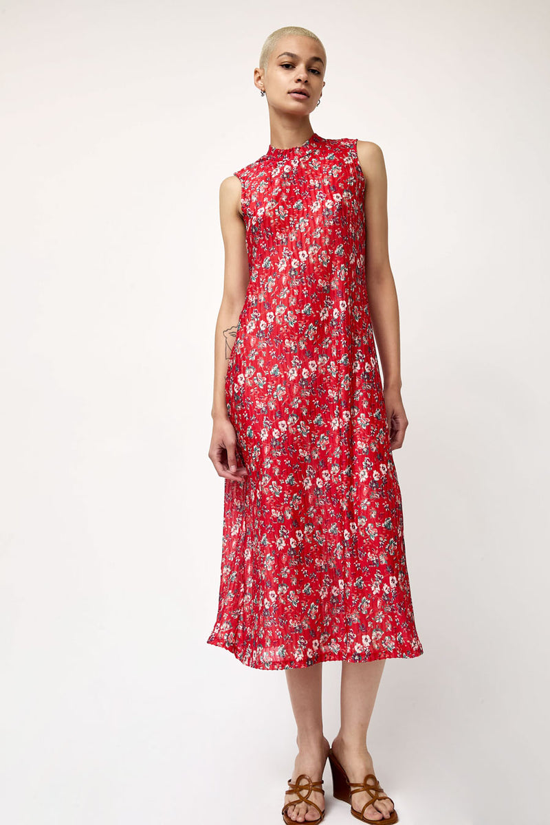 No.6 Mia Dress in Red Wisteria