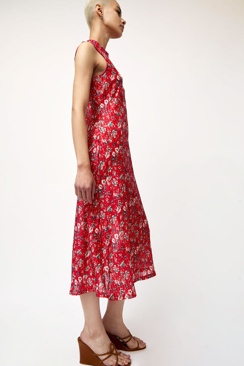 No.6 Mia Dress in Red Wisteria
