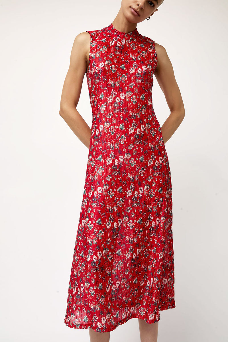 No.6 Mia Dress in Red Wisteria
