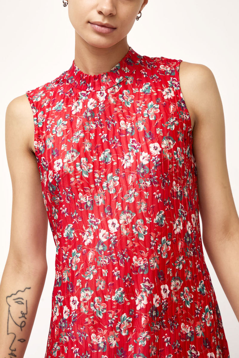No.6 Mia Dress in Red Wisteria