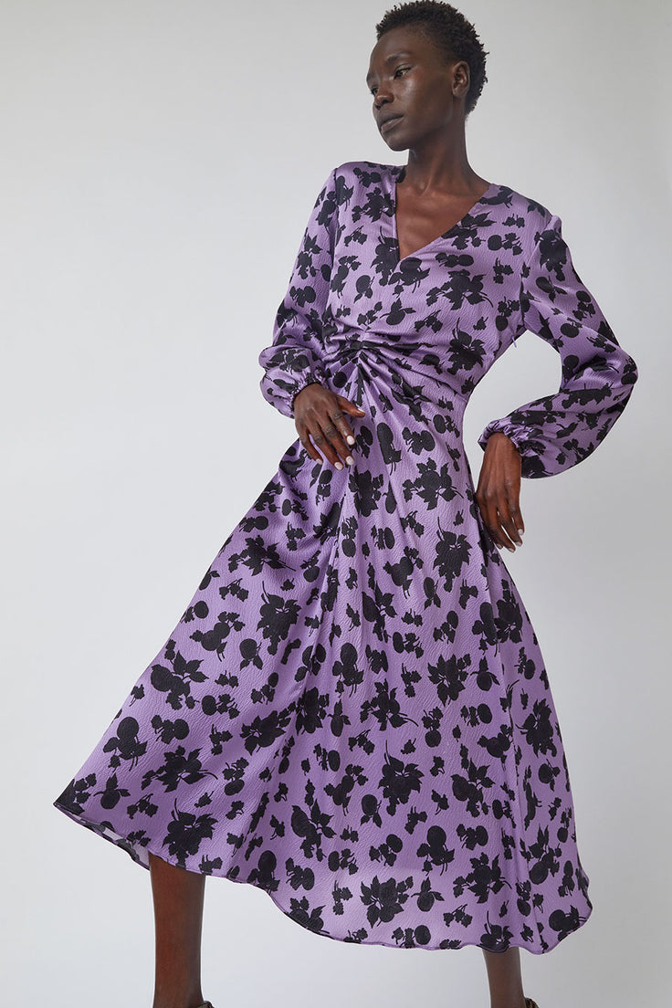 No.6 Michele Dress in Amethyst Vineyard