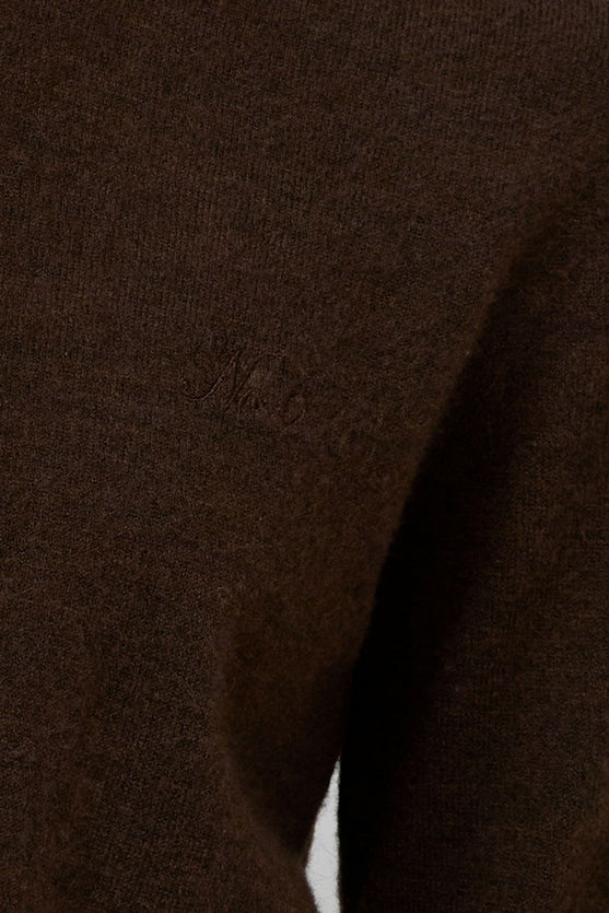 No.6 Micki Cardigan in Coffee