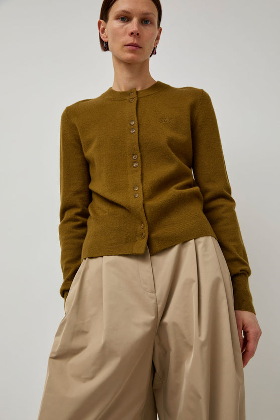 No.6 Micki Cardigan in Olive – No.6 Store