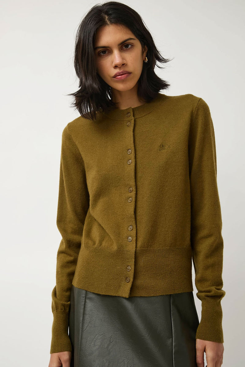 No.6 Micki Cardigan in Olive