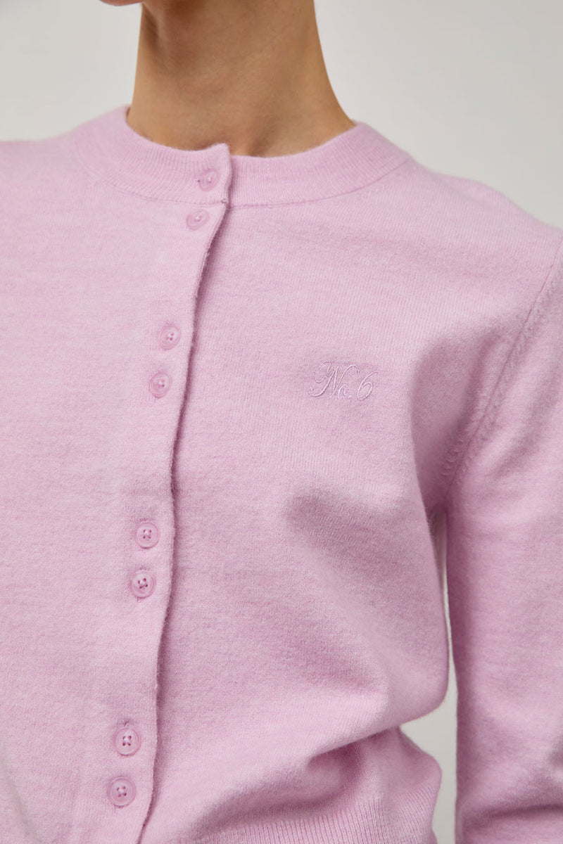No.6 Micki Cardigan in Pale Pink