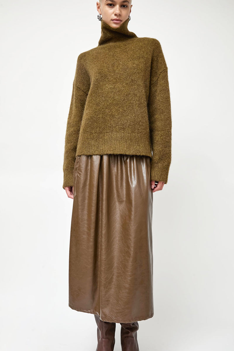 No.6 Miles Sweater in Khaki