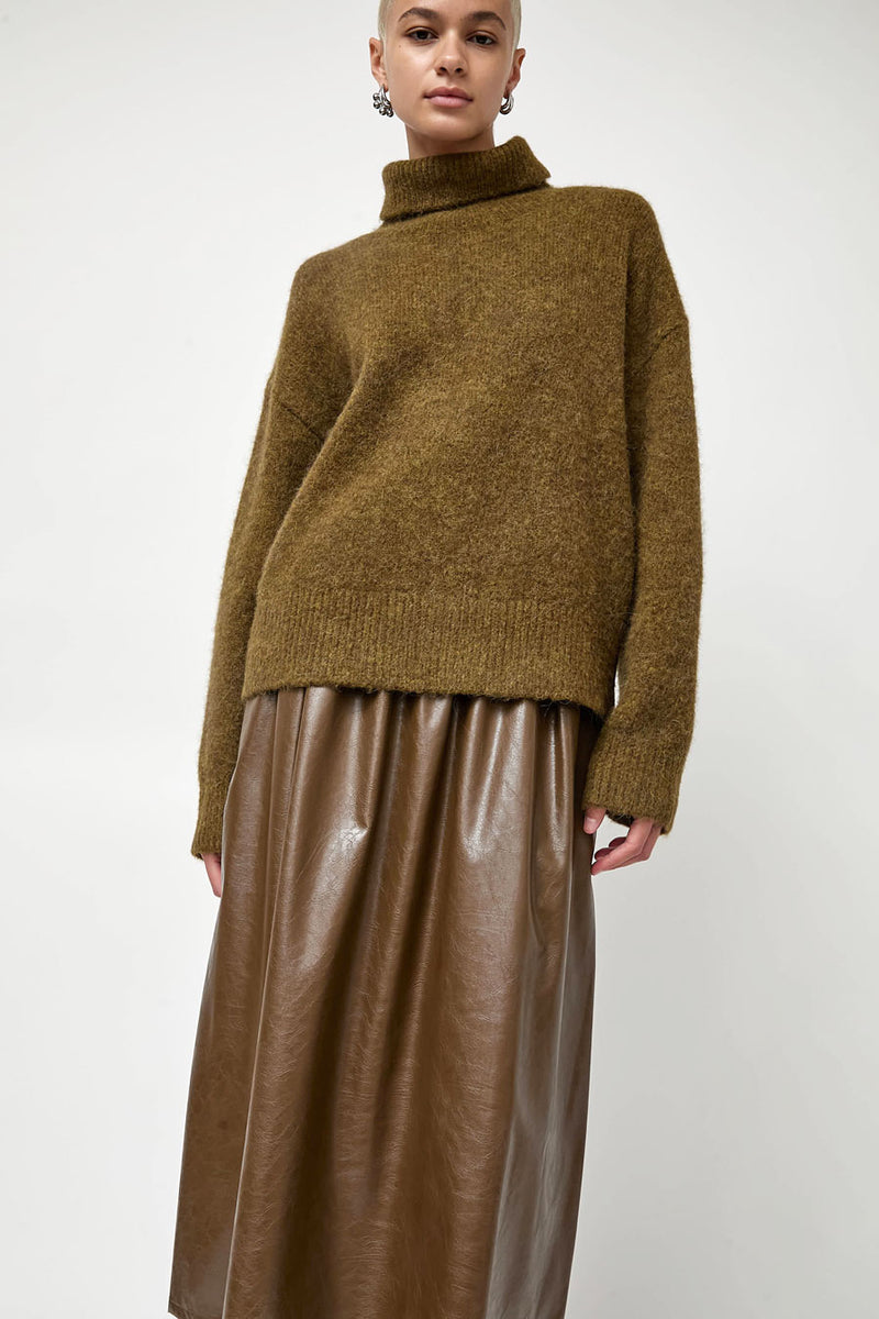 No.6 Miles Sweater in Khaki