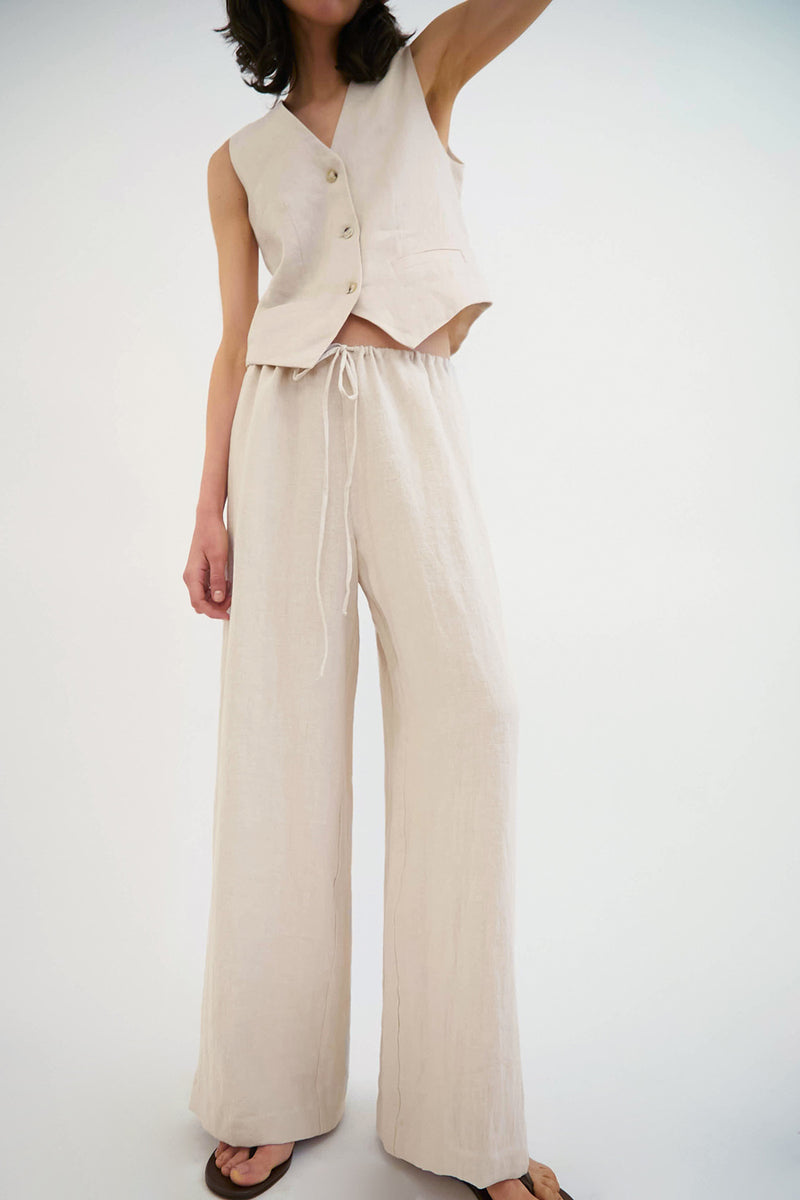No.6 Mina Pant in Natural