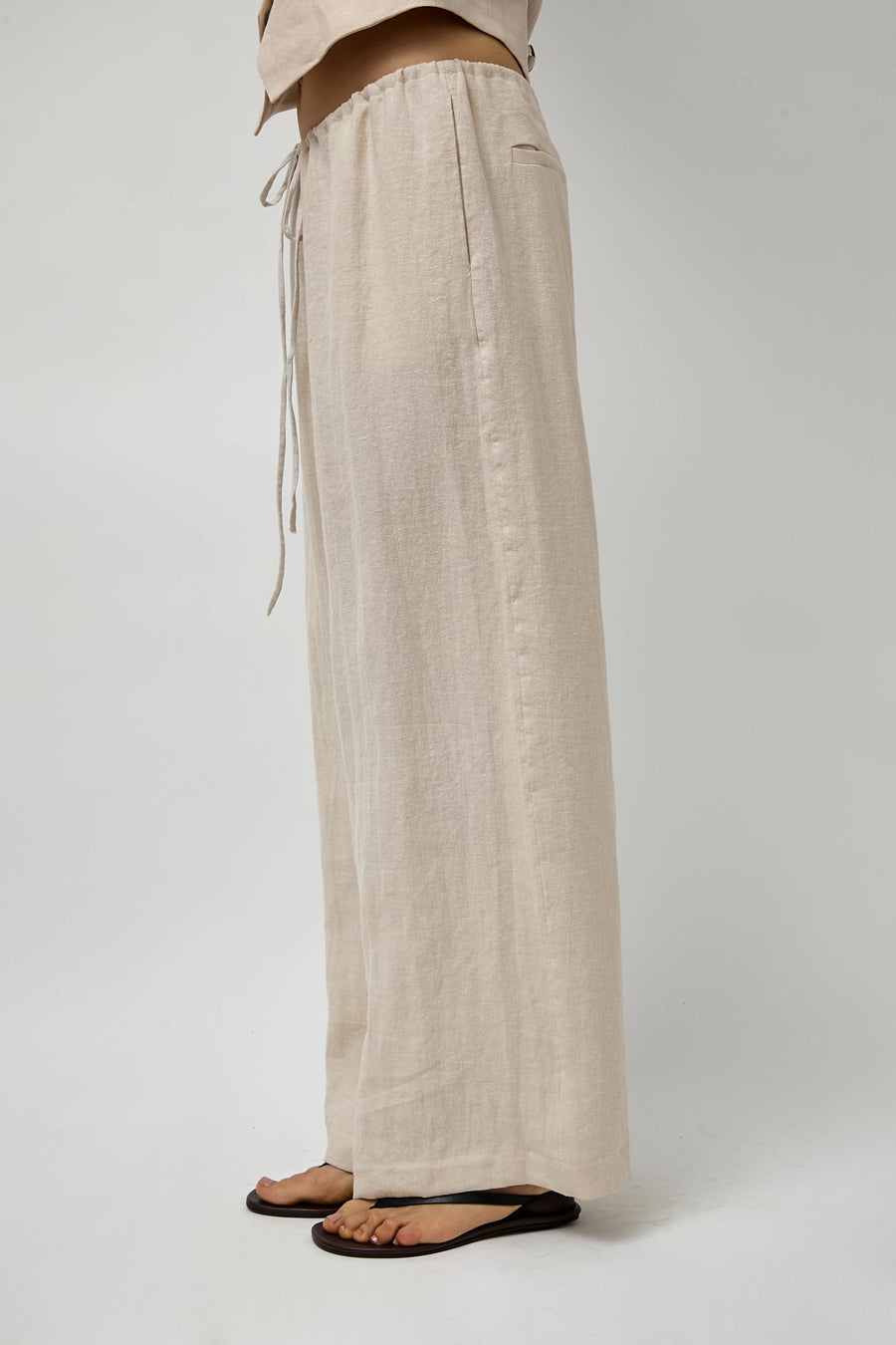 No.6 Mina Pant in Natural