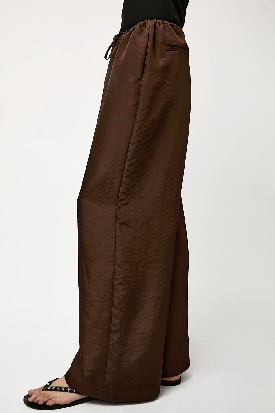 No.6 Mina Pant in Chocolate