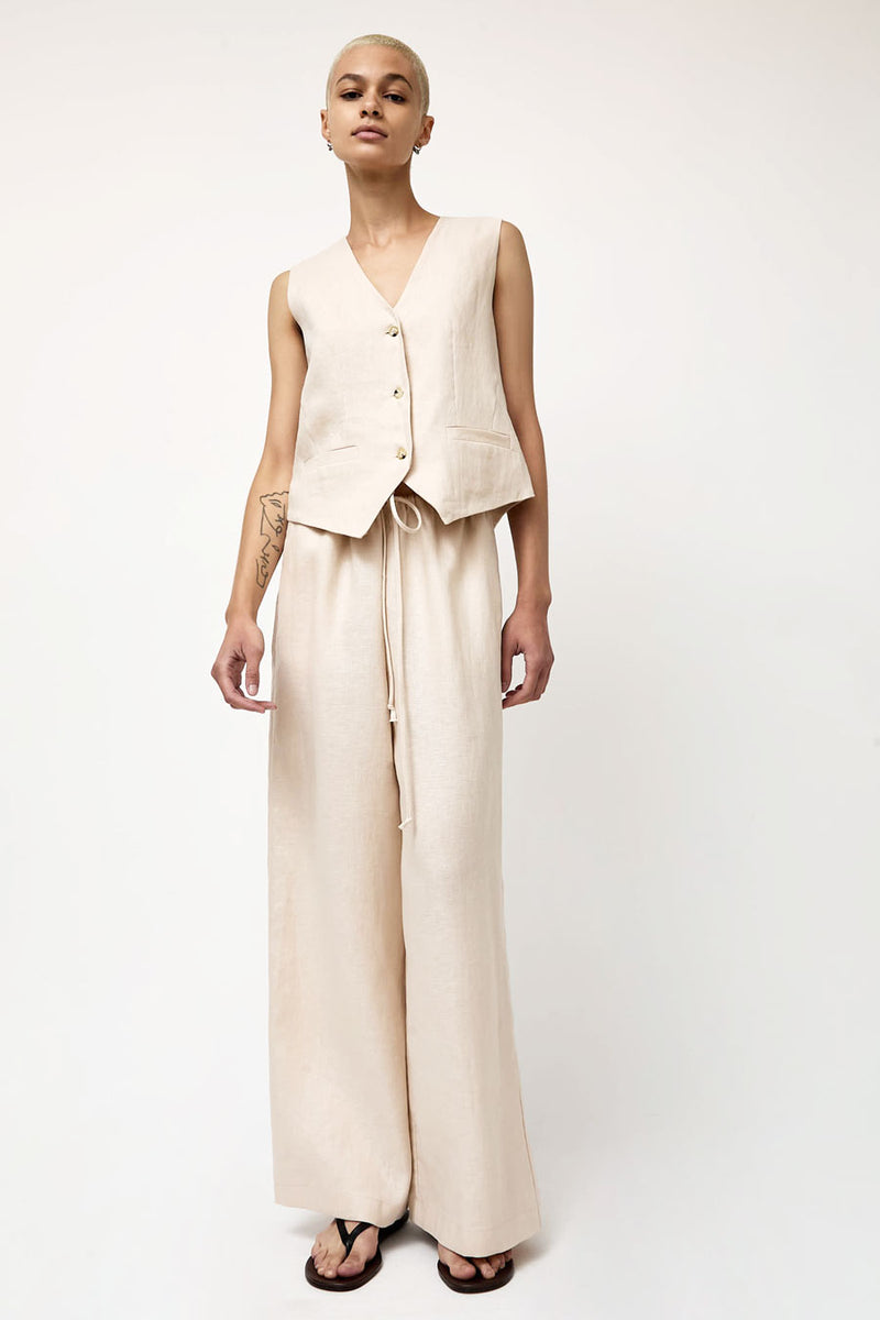 No.6 Mina Pant in Natural