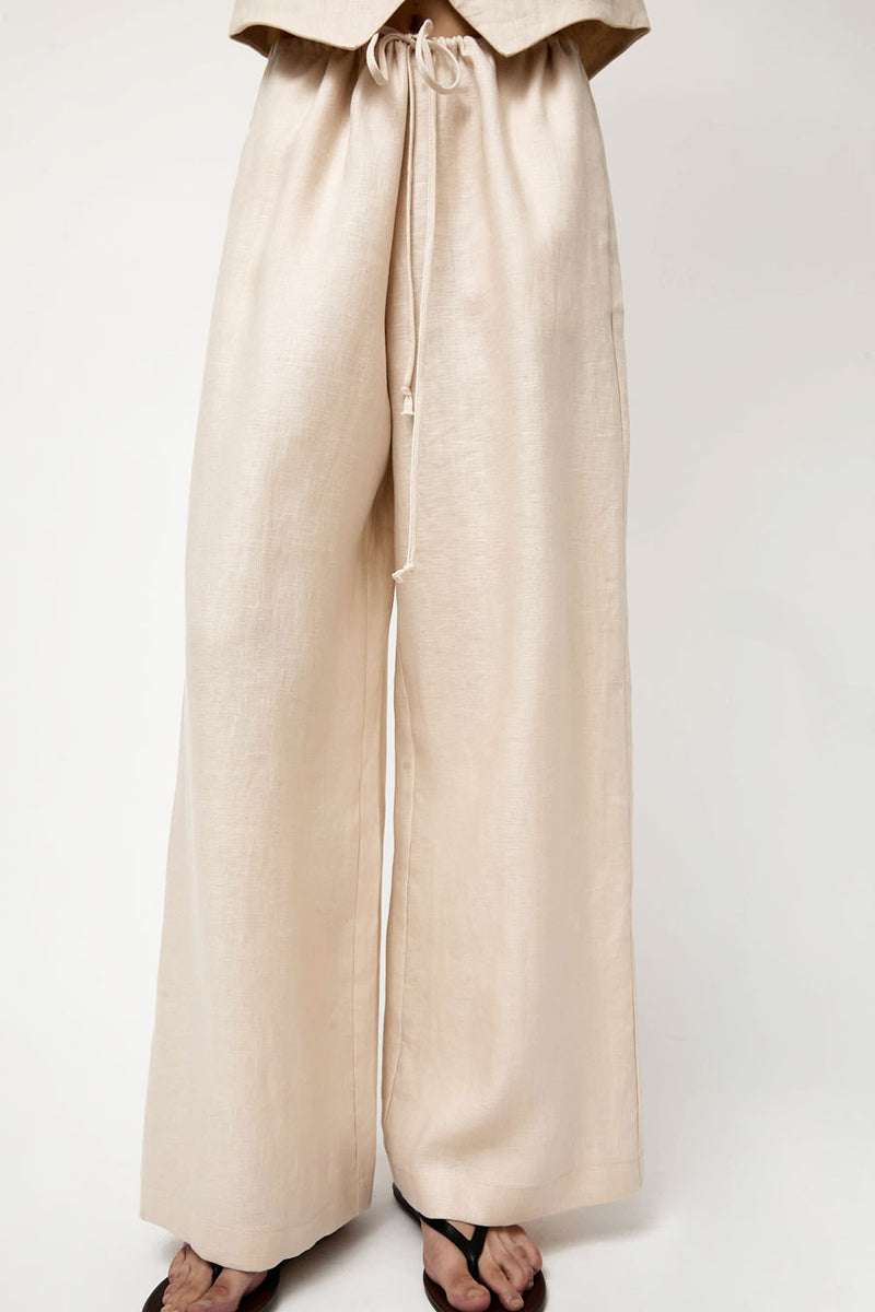 No.6 Mina Pant in Natural