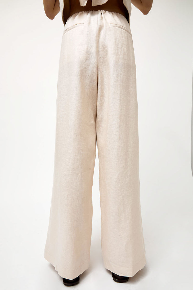 No.6 Mina Pant in Natural