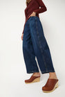 No.6 New School Clog on Wedge in Bourbon