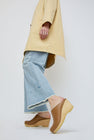 No.6 New School Clog on Wedge in Khaki