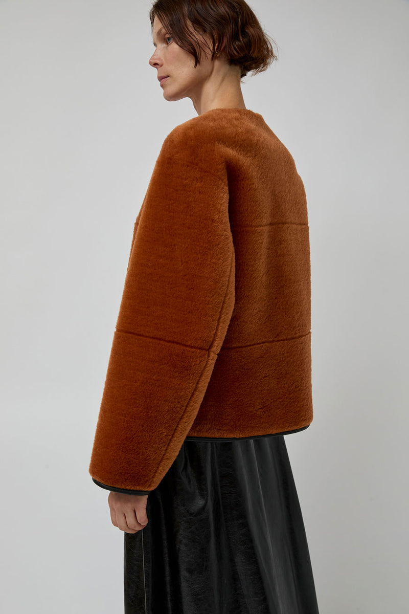 No.6 Niels Reversible Jacket in Ochre