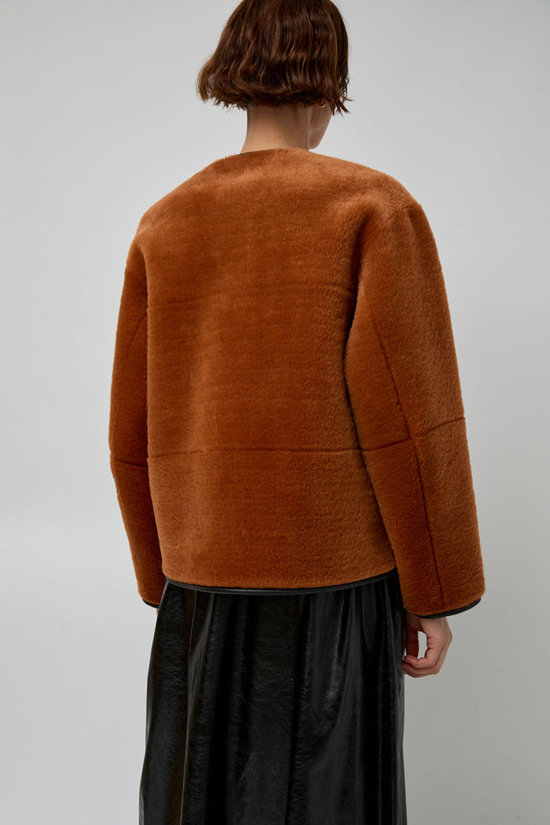 No.6 Niels Reversible Jacket in Ochre